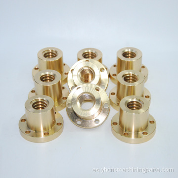 OEM CNC Mecanizado de piezas de cobre